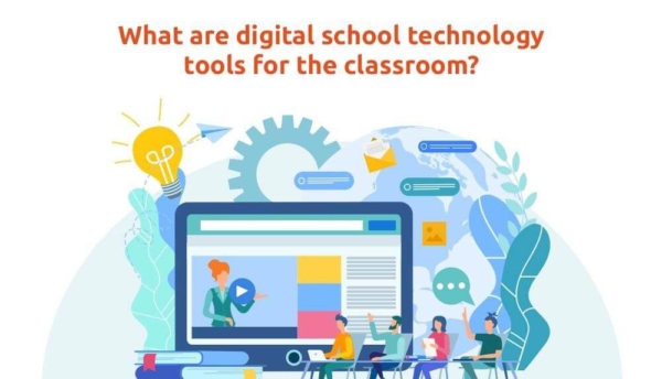 What are digital school technology tools for the classroom