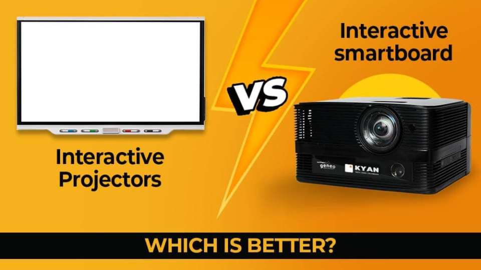 Interactive Projectors vs. Smartboard – Which is Better?
